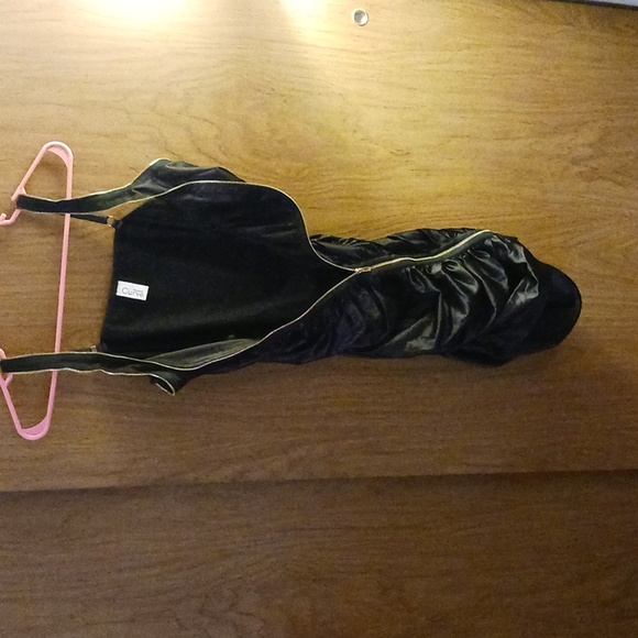 KIMCINE CURVE ZIPPERED WRAP DRESS, SMALL, VALENTINES DAY - Picture 3 of 4